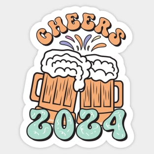 Cheers 2024 Sticker